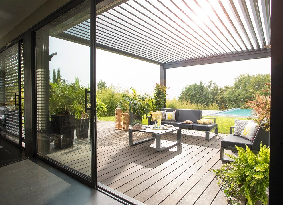 Motorized Pergola Somfy Beirut Lebanon